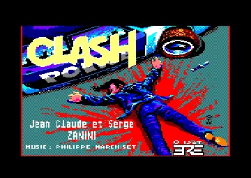 Clash (F) (2 faces) (1987) screen shot title